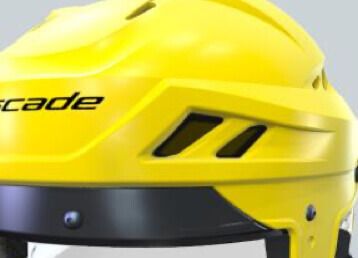 Concussion resistant hockey helmet