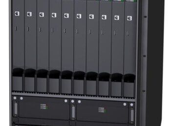 Rack mounted blade data centre