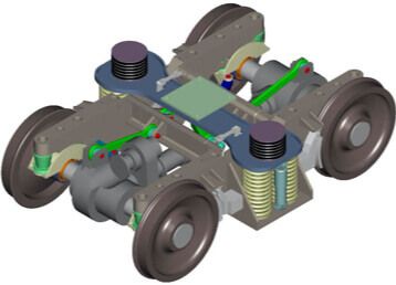 3D CAD design of a maintenance car